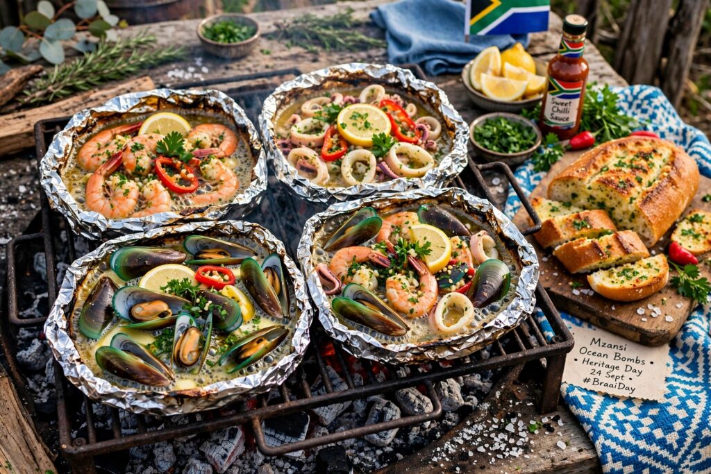 mussels tossed
