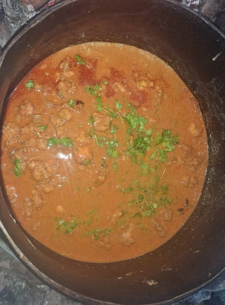 Butter Crayfish and Prawn curry