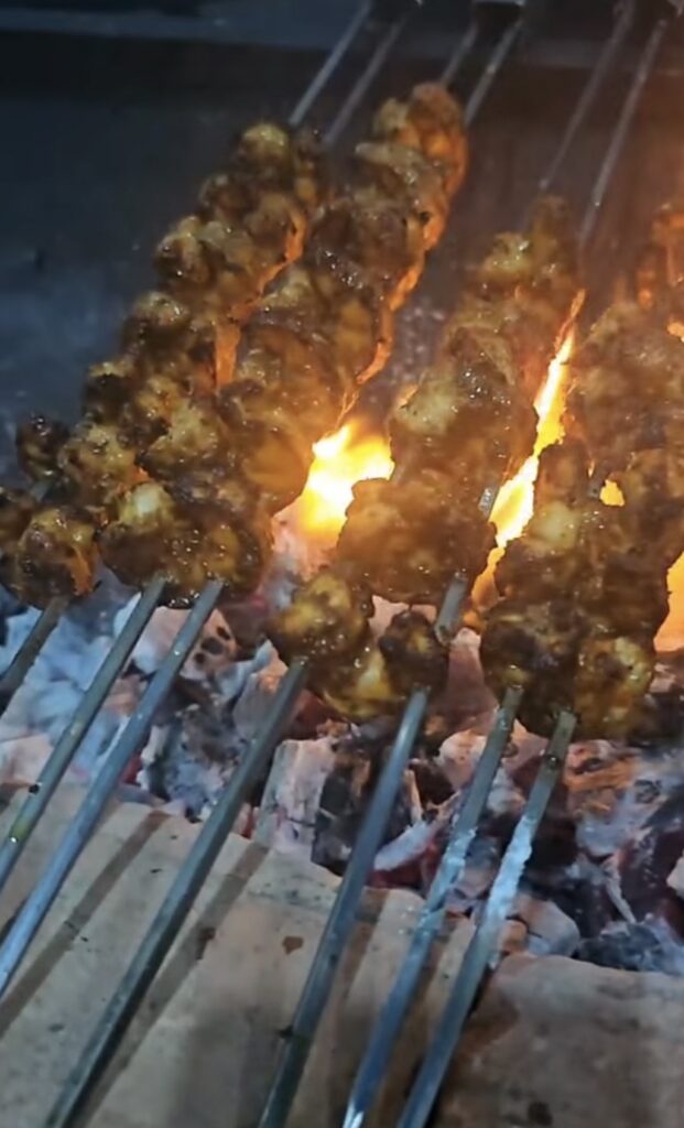 Braai prawns